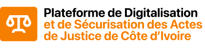 Ministère de la Justice et des droits de l'homme.